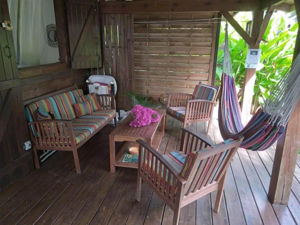 Kaz Creole Aventure Tropicale Insolite, Fibre, Jardin Et Jacuzzi Prives Saint-Francois  Eksteriør bilde