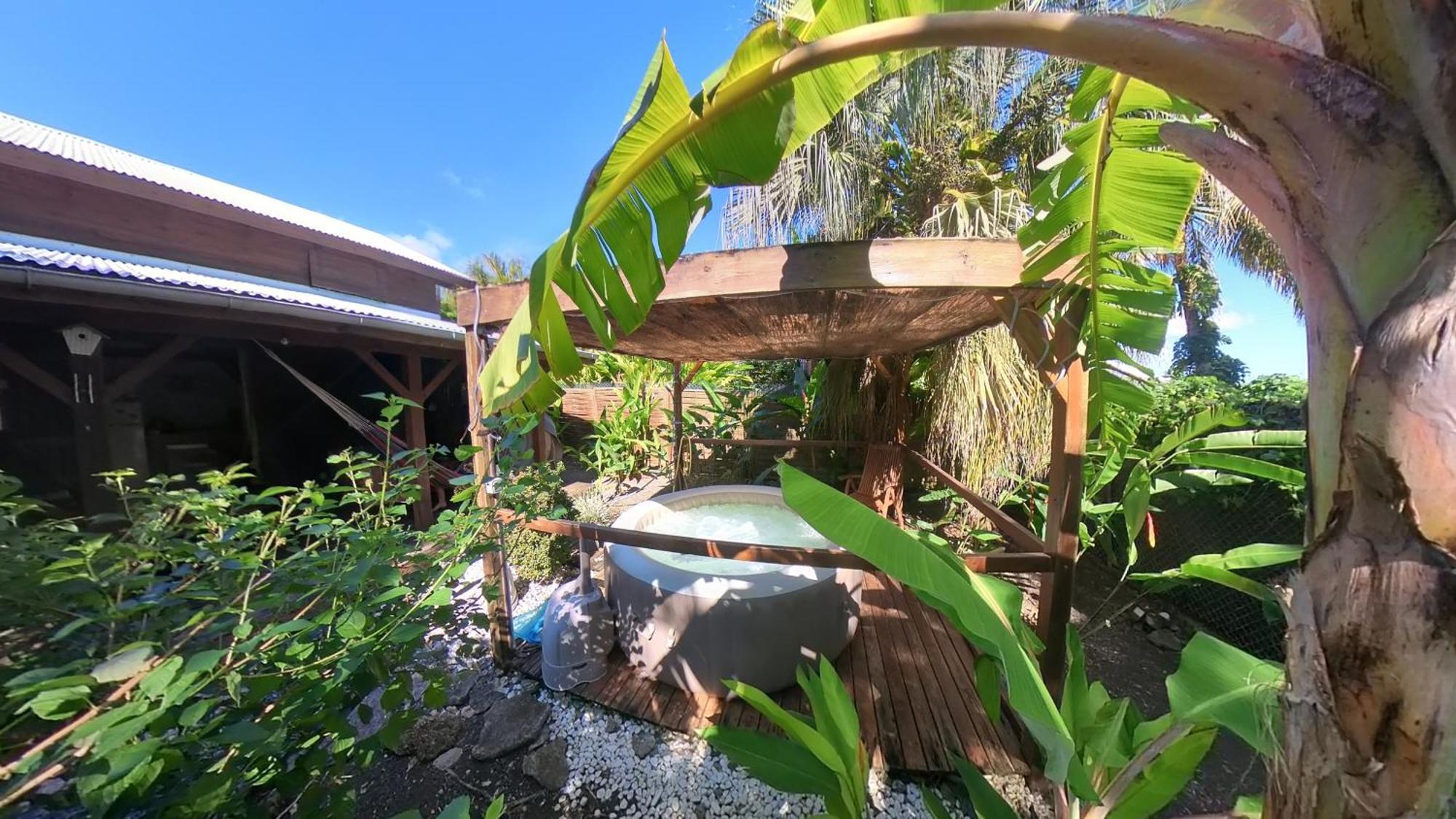 Kaz Creole Aventure Tropicale Insolite, Fibre, Jardin Et Jacuzzi Prives Saint-Francois  Eksteriør bilde
